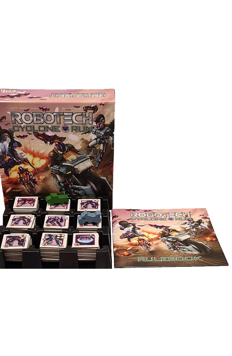 Strange Machine Games Robotech Cyclone Run, Ages 10+, Alternate, color, Multicolored