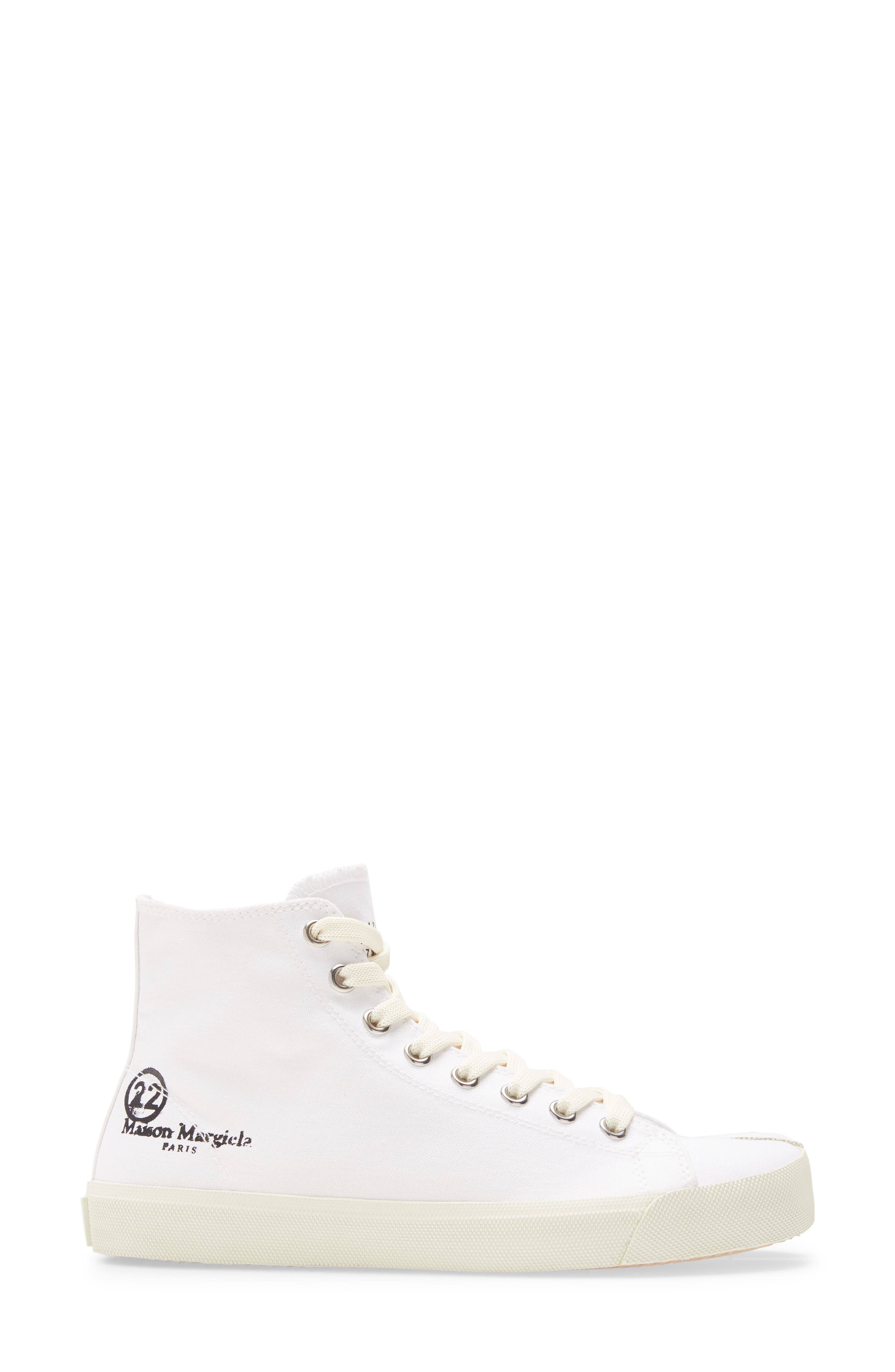 Maison Margiela Tabi High Top Sneaker, Alternate, color, 