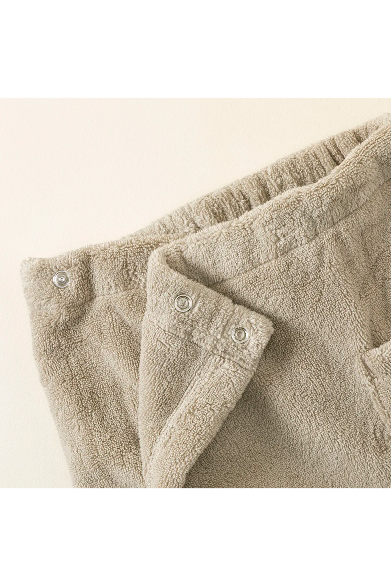 Turkish Cotton Men's Wrap Towel by Luin Living, Alternate, color, Sand
