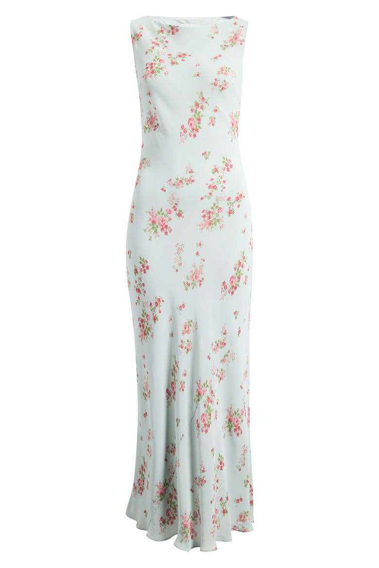 Prescott Floral Column Maxi Dress, Alternate, color, DAMA