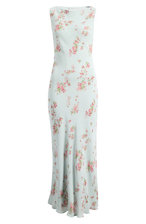 Prescott Floral Column Maxi Dress