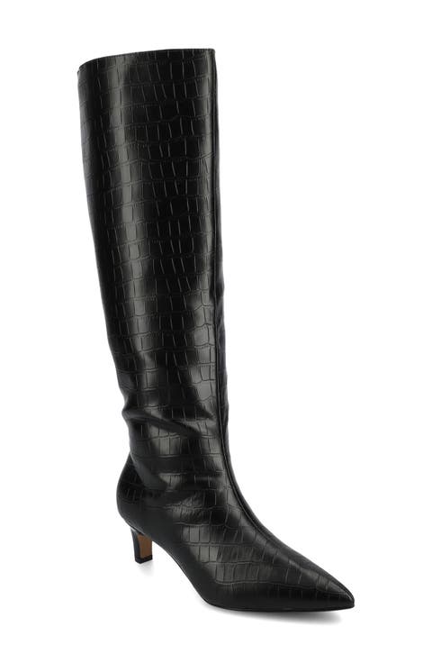 Tullip Kitten Heel Boot