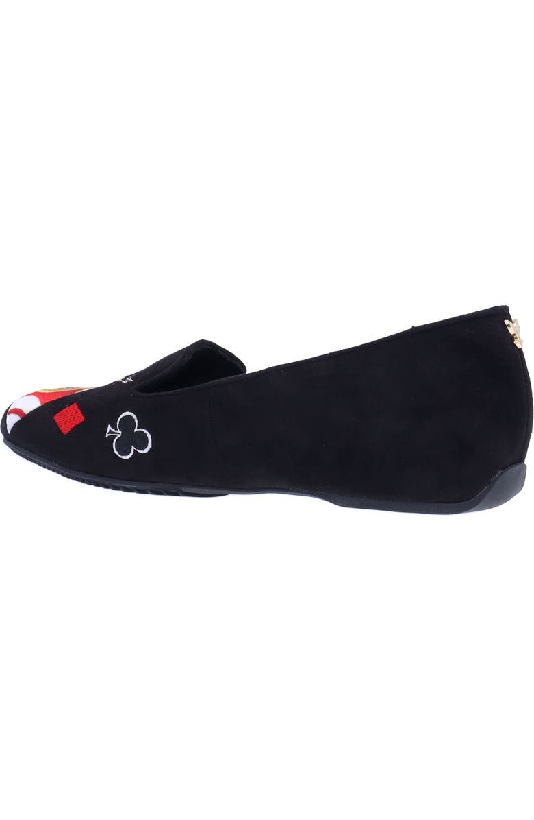 J. Reneé Fullhouse Embroidered Loafer, Alternate, color, Black
