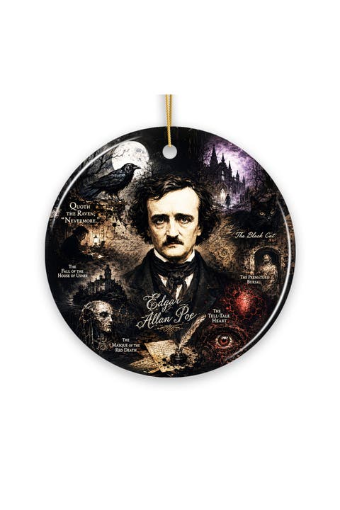 Edgar Allan Poe Gothic Tales Ornament