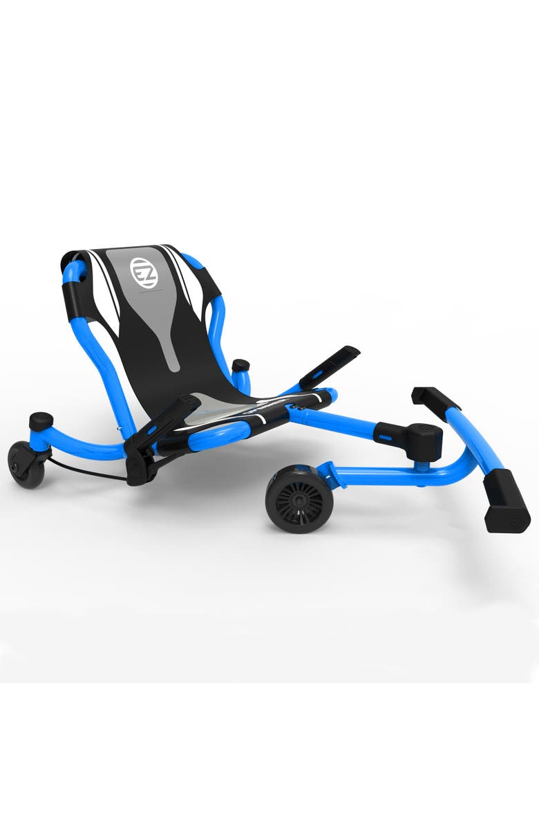 EzyRoller Spinner Ride on Scooter, Aqua Blue, Main, color, 