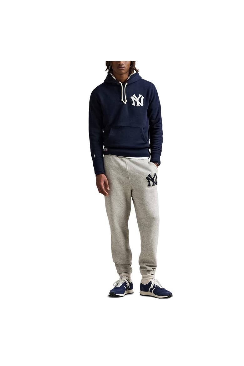 Heather Gray Yankees Sweatpants, Alternate, color, Heather Gray