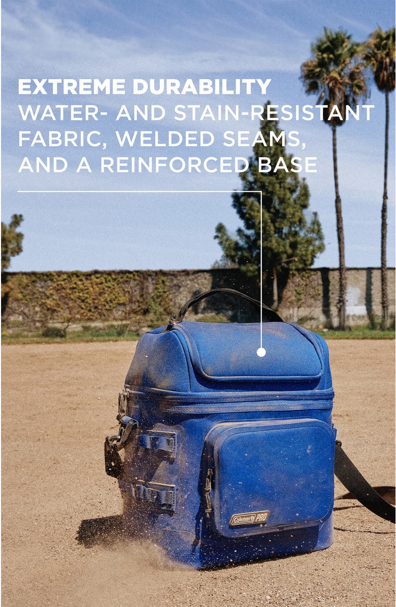 Coleman Pro Series 24-Can Soft Cooler, Alternate, color, Neptune