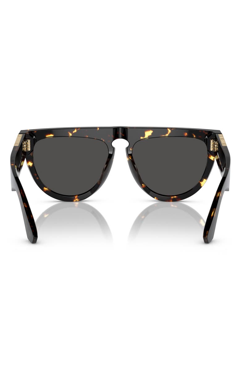 Burberry 59mm Gradient Polarized Irregular Sunglasses, Alternate, color, 