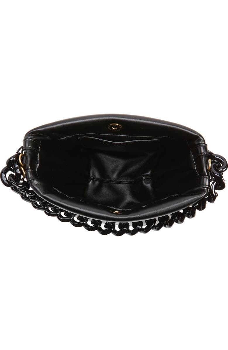 Stella McCartney Frayme Puffy Faux Leather Bucket Bag, Alternate, color,