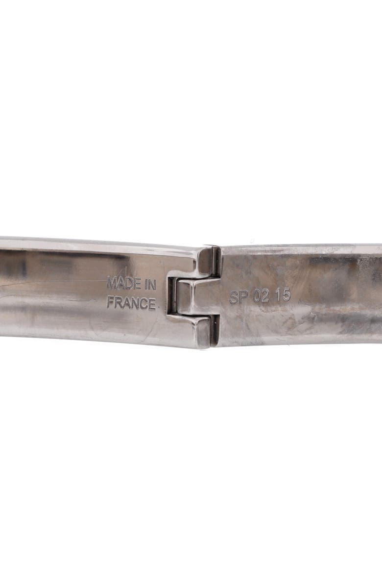 Pre-Owned Hermes Mini Clic Kelly Bracelet Enamel Narrow, Alternate, color, Neutral
