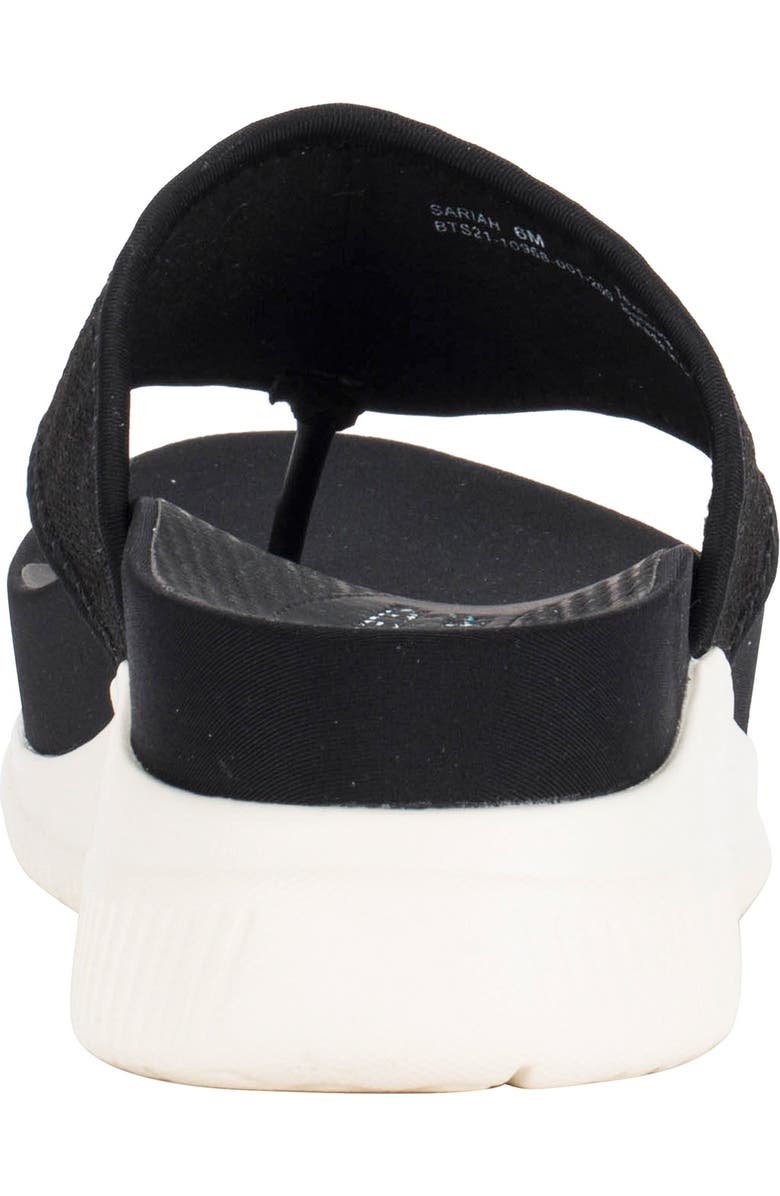 BARETRAPS Sariah Posture Plus Wedge Thong Sandal, Alternate, color,