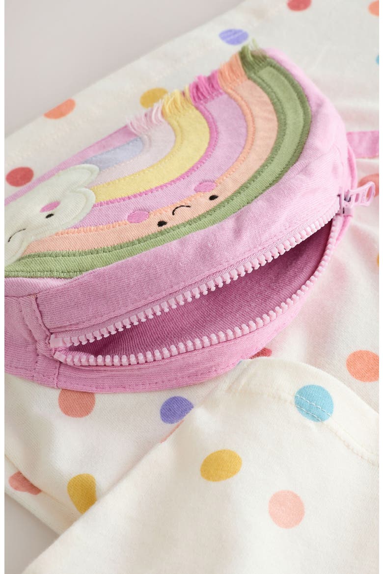 Kids' Rainbow Bag Cotton T-Shirt, Alternate, color, NEUTRAL