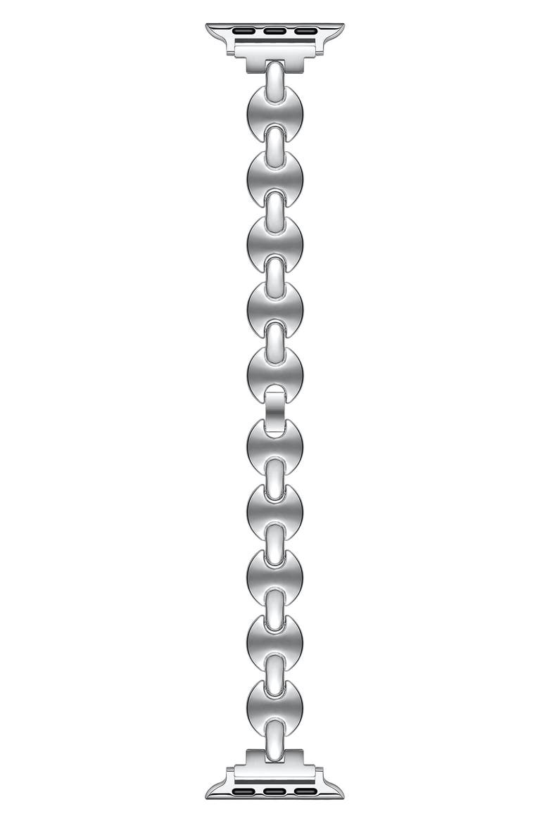 Sunny Apple Watch® Bracelet Watchband, Main, color, SILVER