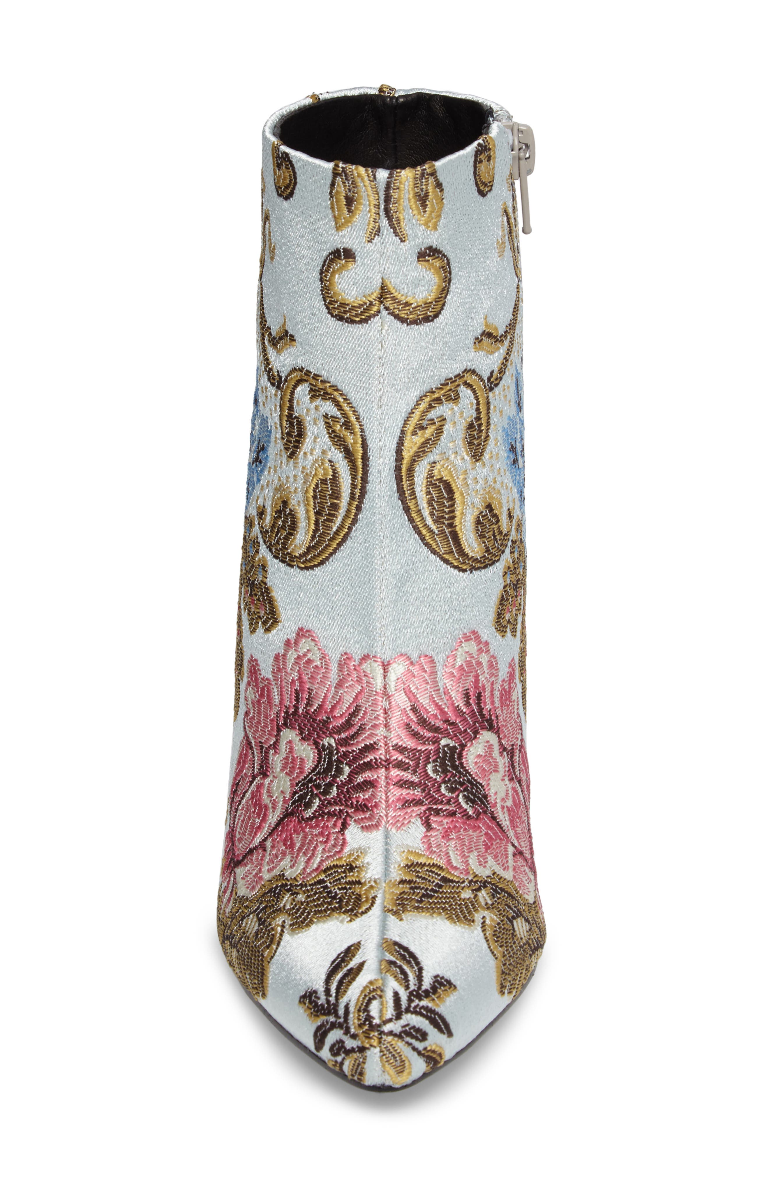 Emmy Brocade Bootie, Alternate, color, BLUE