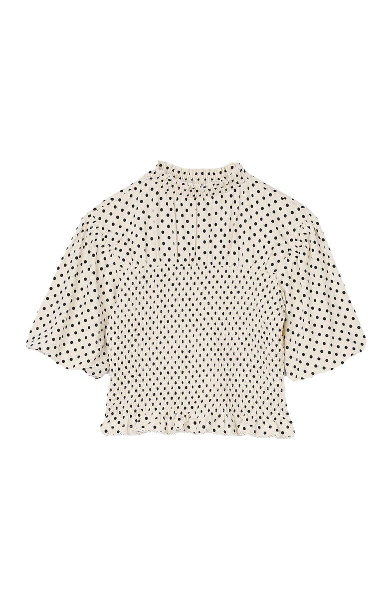 SANDRO Polka dot T-shirt, Alternate, color, 