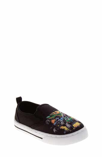 JOSMO Kids' Monster Jam Monster Truck Slip-On Sneaker