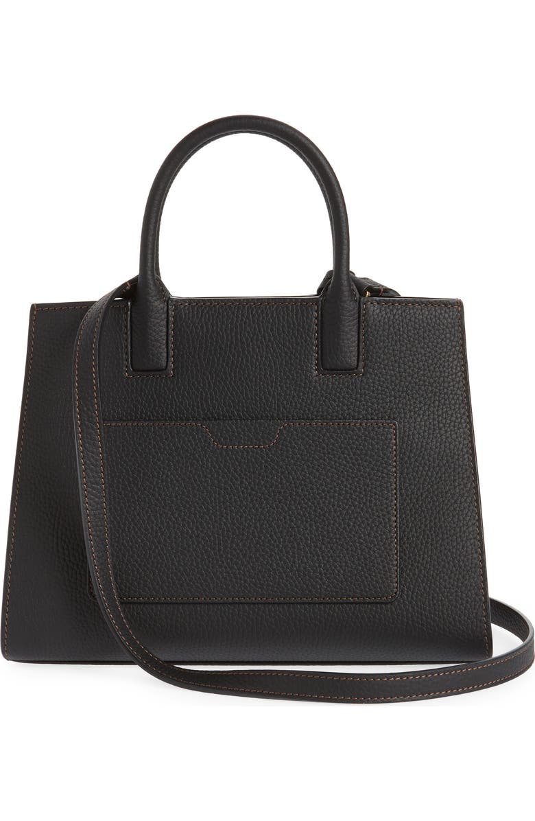 Burberry Mini TB Leather Tote, Alternate, color,