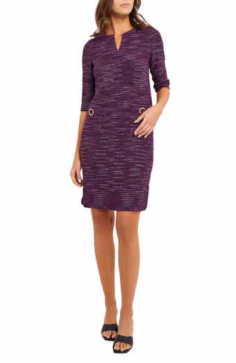Misook Tweed Shift Dress