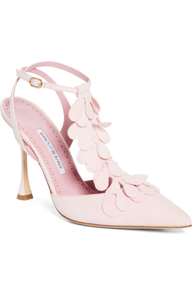 Manolo Blahnik Marwam T-Strap Pump, Main, color,