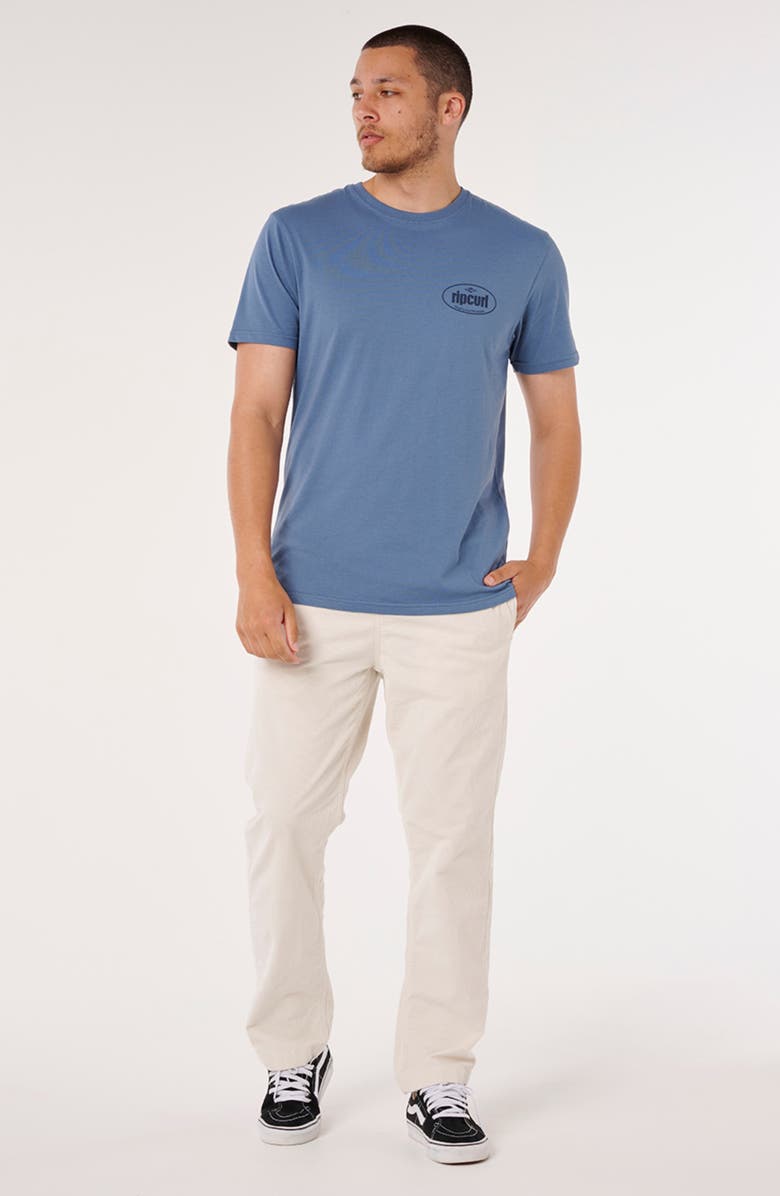 Rip Curl Classic Surf Pull-On Straight Leg Corduroy Beach Pants, Alternate, color, Bone