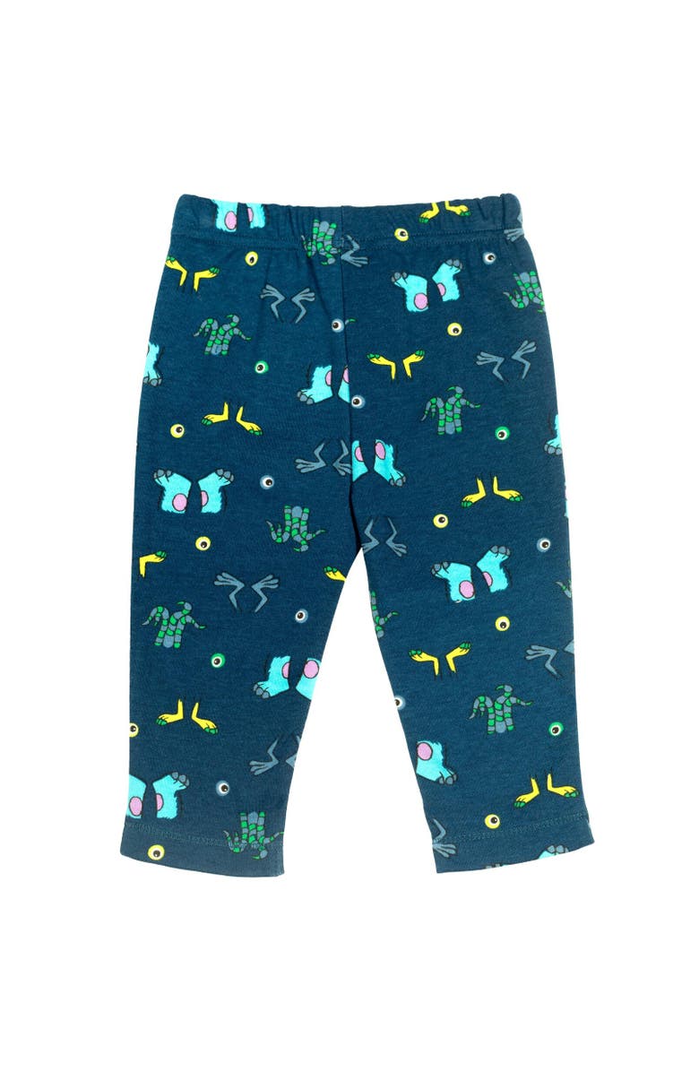 Disney Bodysuit Pants & Hat Set, Alternate, color, Mike Wazowski Green Green