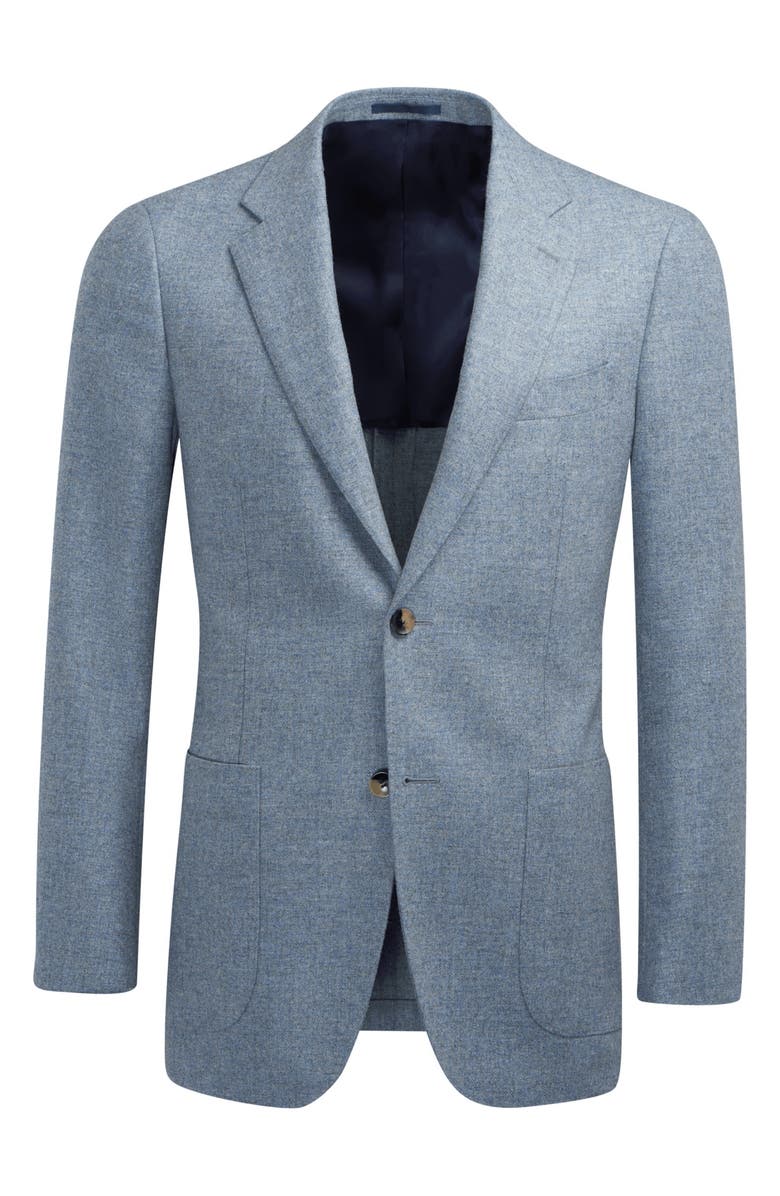 Suitsupply Havana Slim Fit Heathered Wool Sport Coat, Alternate, color, 