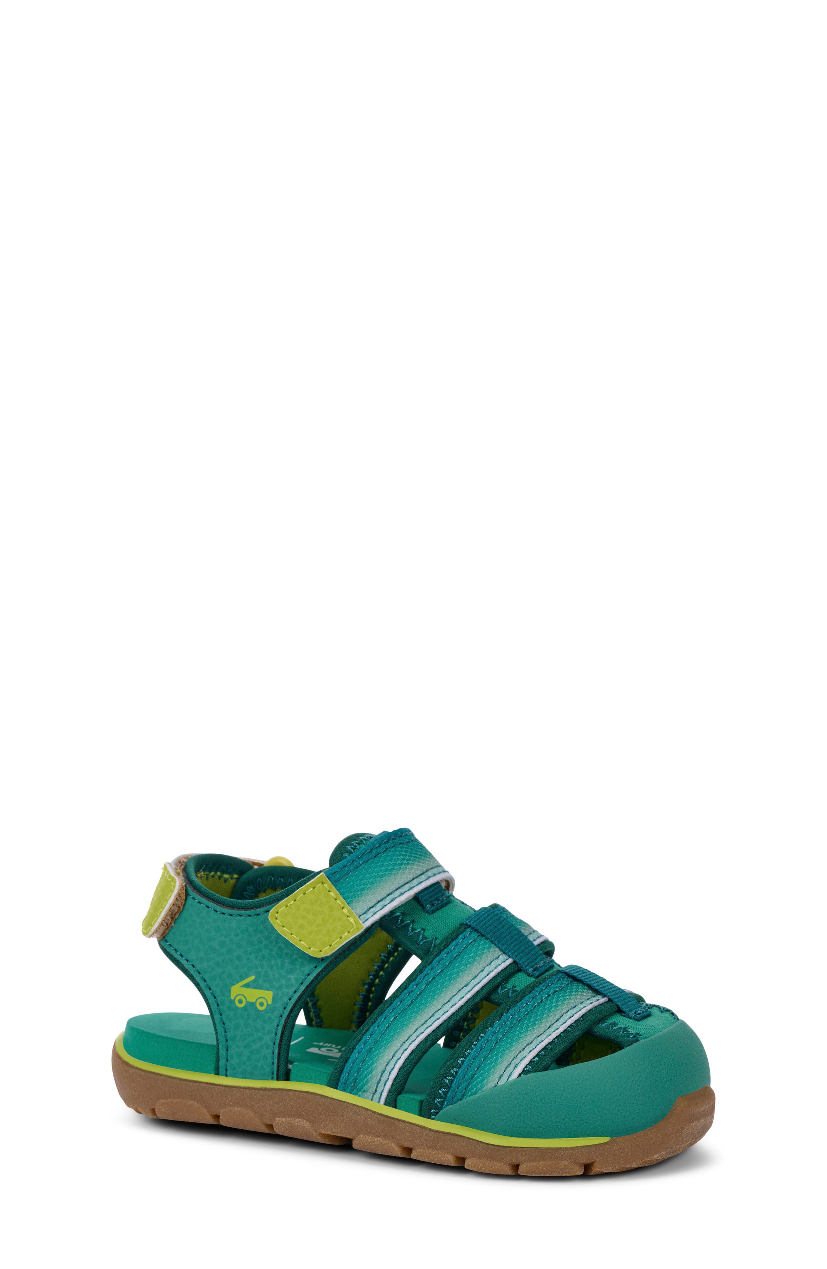 See Kai Run Kids' Wilder II Sandal, Main, color, Jungle Green