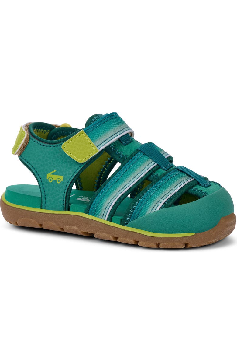 See Kai Run Kids' Wilder II Sandal, Main, color, Jungle Green