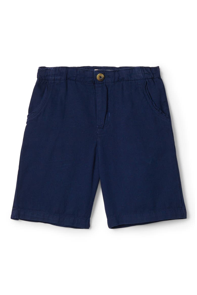 Kids' Twill Shorts, Main, color, NAVY