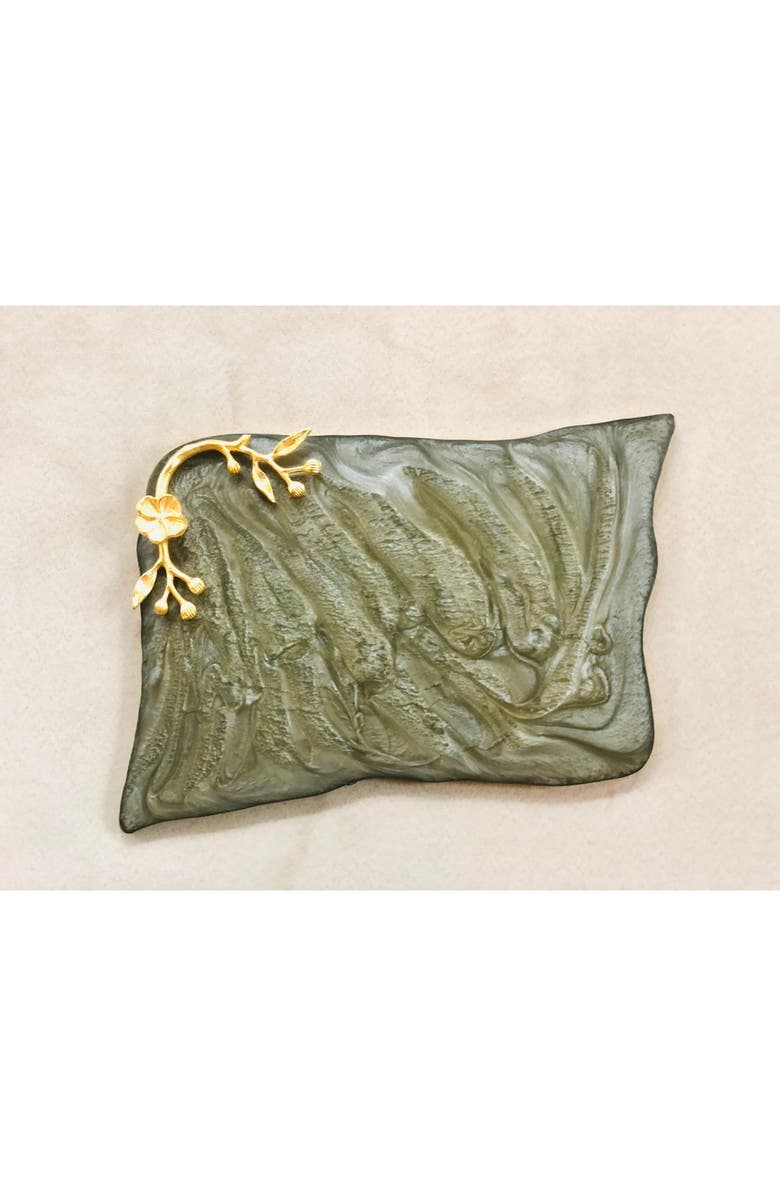 Tiramisu Decorative Resin Serving Board, Main, color, Brown