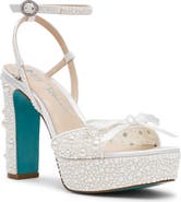 Betsey Johnson Enola Ankle Strap Platform Sandal