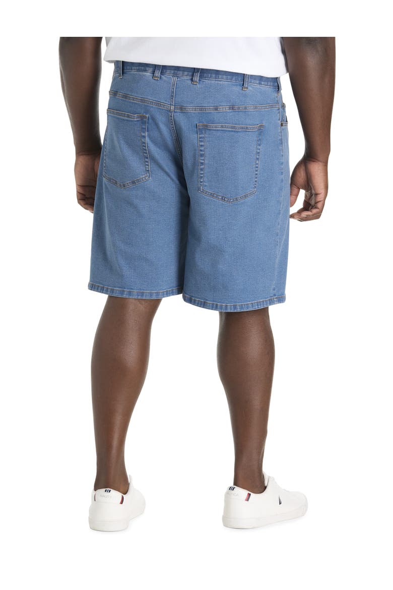 Big & Tall Continuous Comfort Stretch Jean Shorts, Alternate, color, MEDIUM BLUE