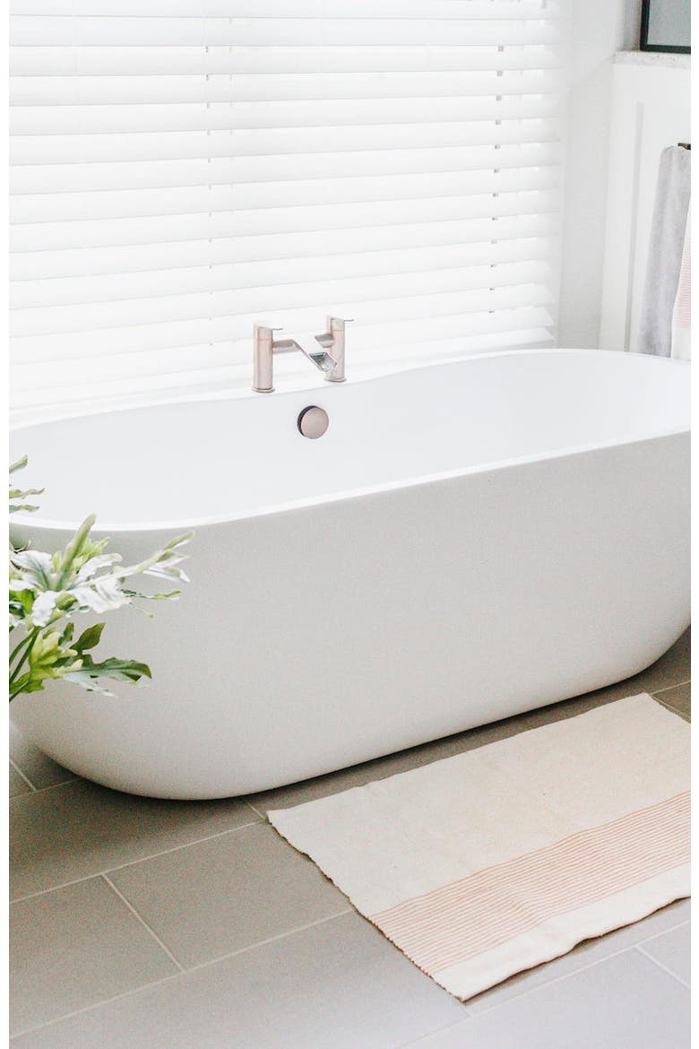 Riviera Bath Mat, Alternate, color, Blush