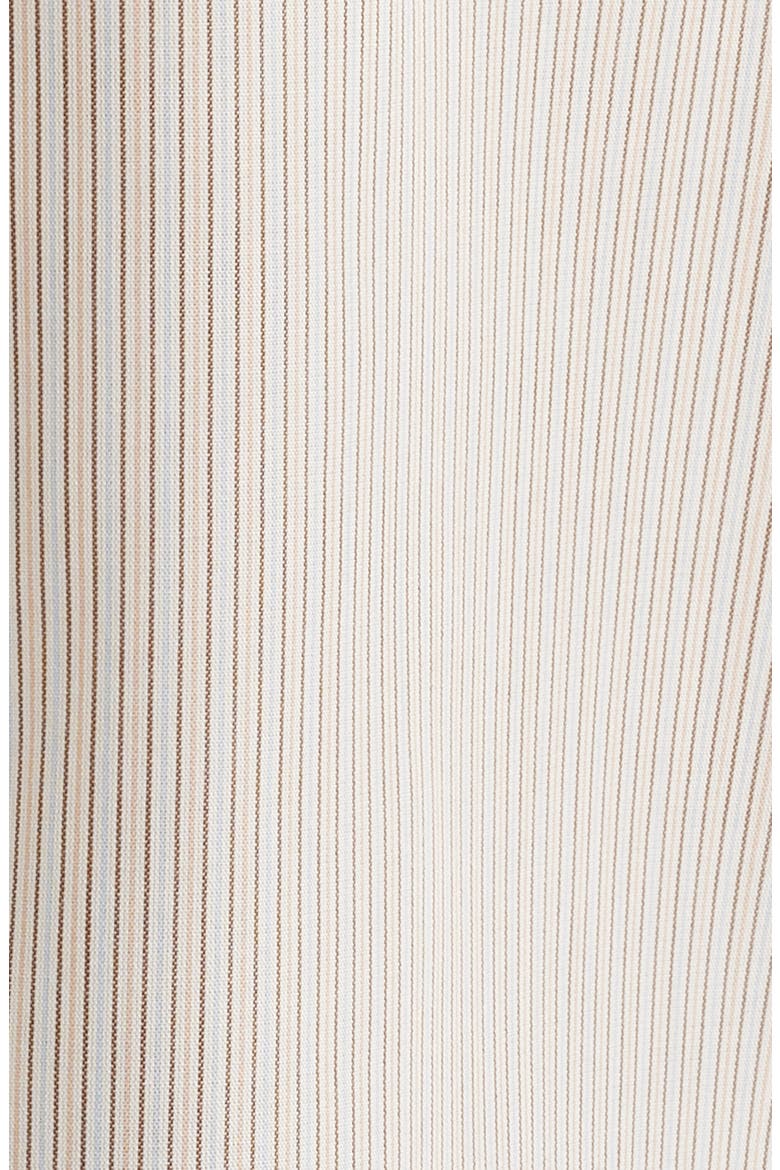 Banquet Stripe Short Sleeve Button-Up Shirt, Alternate, color, CREAM STRIPE