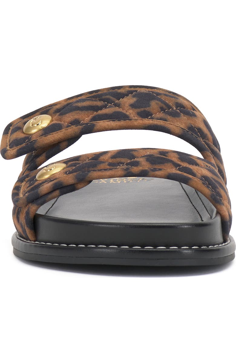 Vince Camuto Graysin Slide Sandal, Alternate, color, Camel