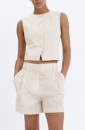 MANGO Pinstriped Vest