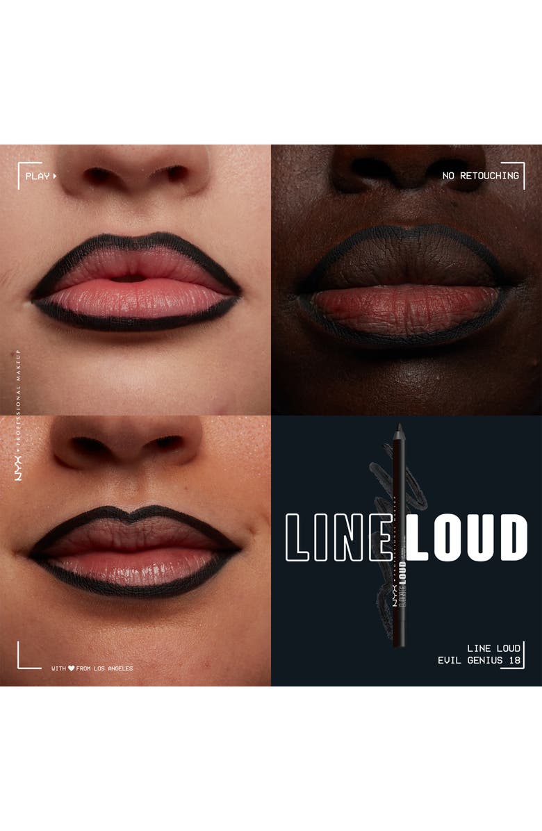 NYX PROFESSIONAL MAKEUP Line Loud Lip Pencil, Alternate, color,