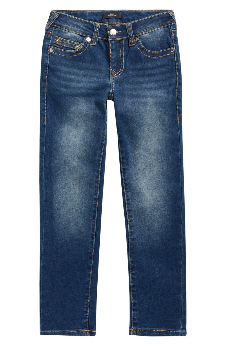 Kids' Geno Embossed Pocket Straight Leg Jeans