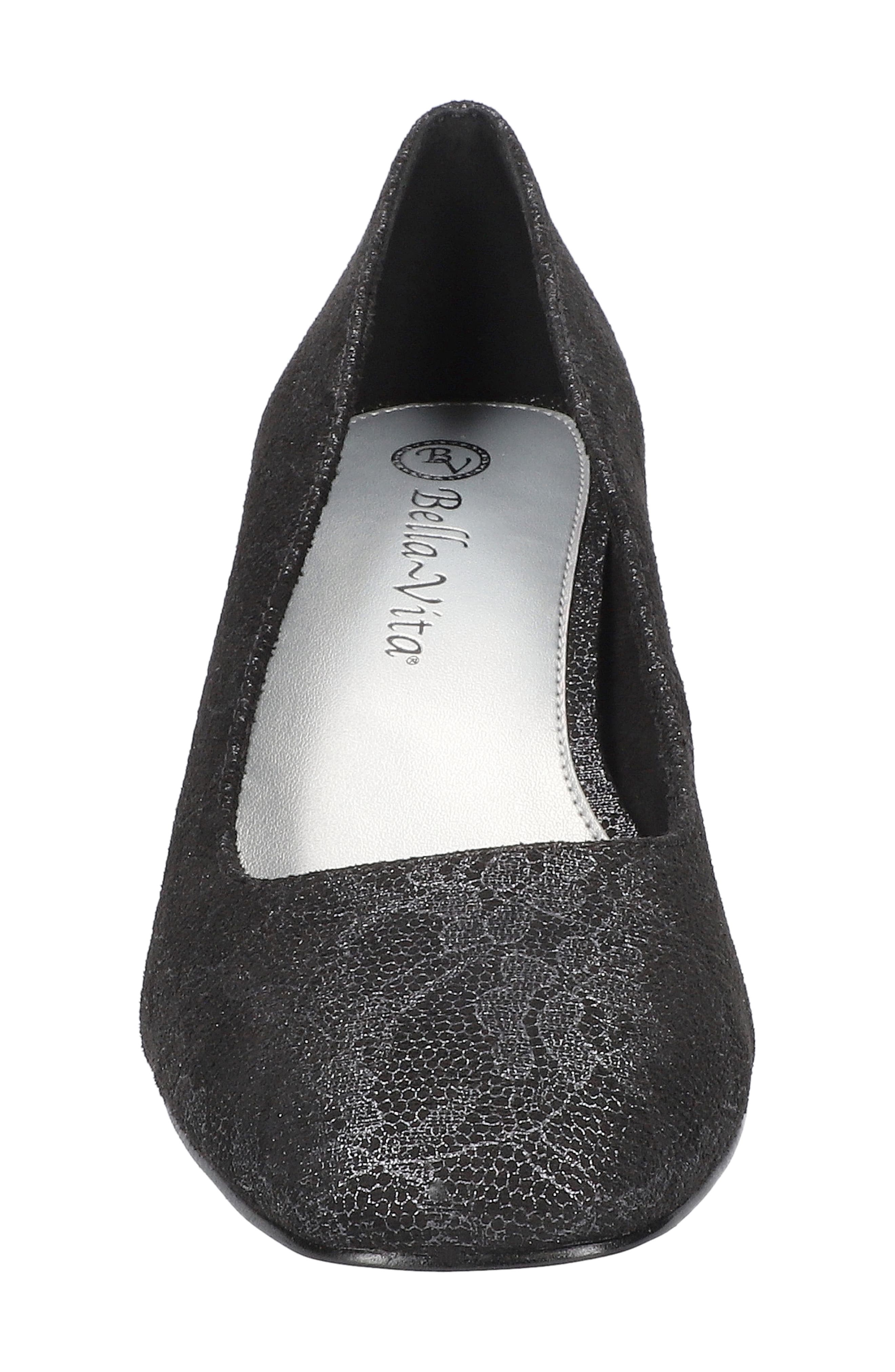 Jillian Square Toe Pump, Alternate, color, BLACK LACE