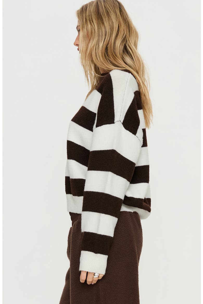 Corlie Oversized Crewneck Sweater, Alternate, color, MULTI