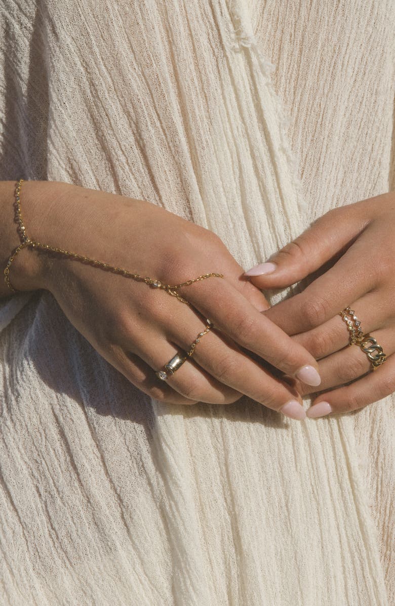 Child of Wild Luxe Link Ring, Alternate, color, Gold