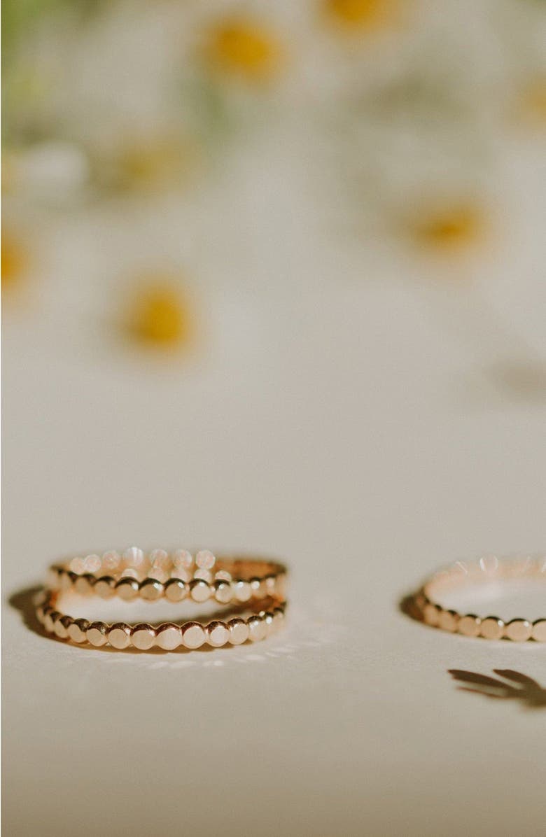 MADE BY MARY Poppy Ring, Alternate, color, Silver