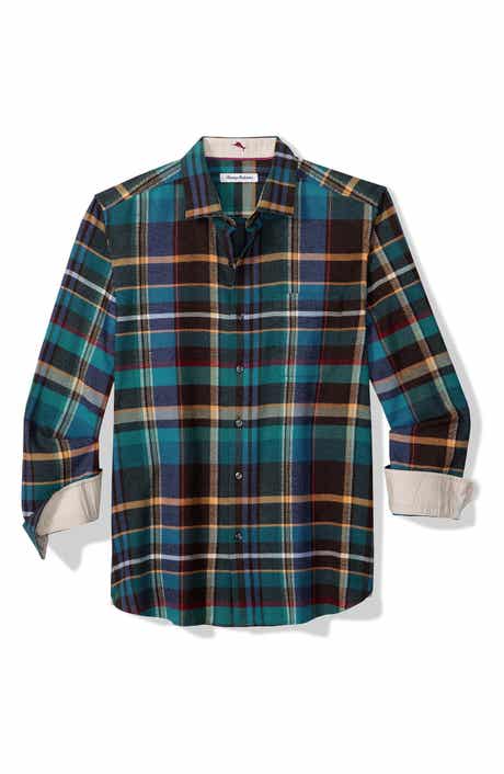 Palonia Plaid Flannel Button-Up Shirt