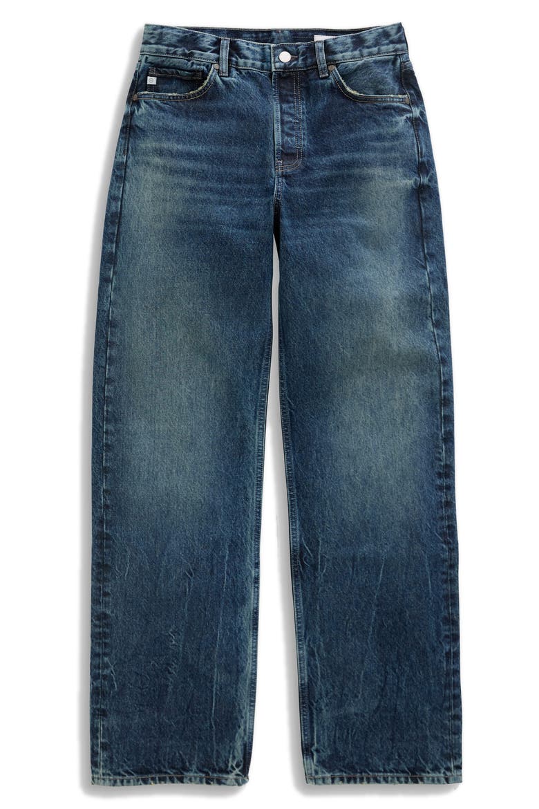 Billie High Waist Straight Leg Jeans, Alternate, color, IMMERSION