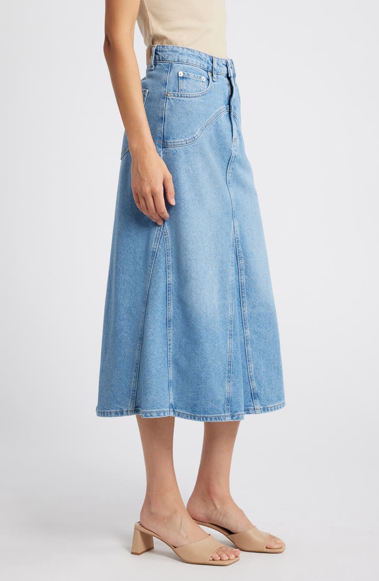 Rails Del Ray Denim Skirt, Alternate, color, Original Blue