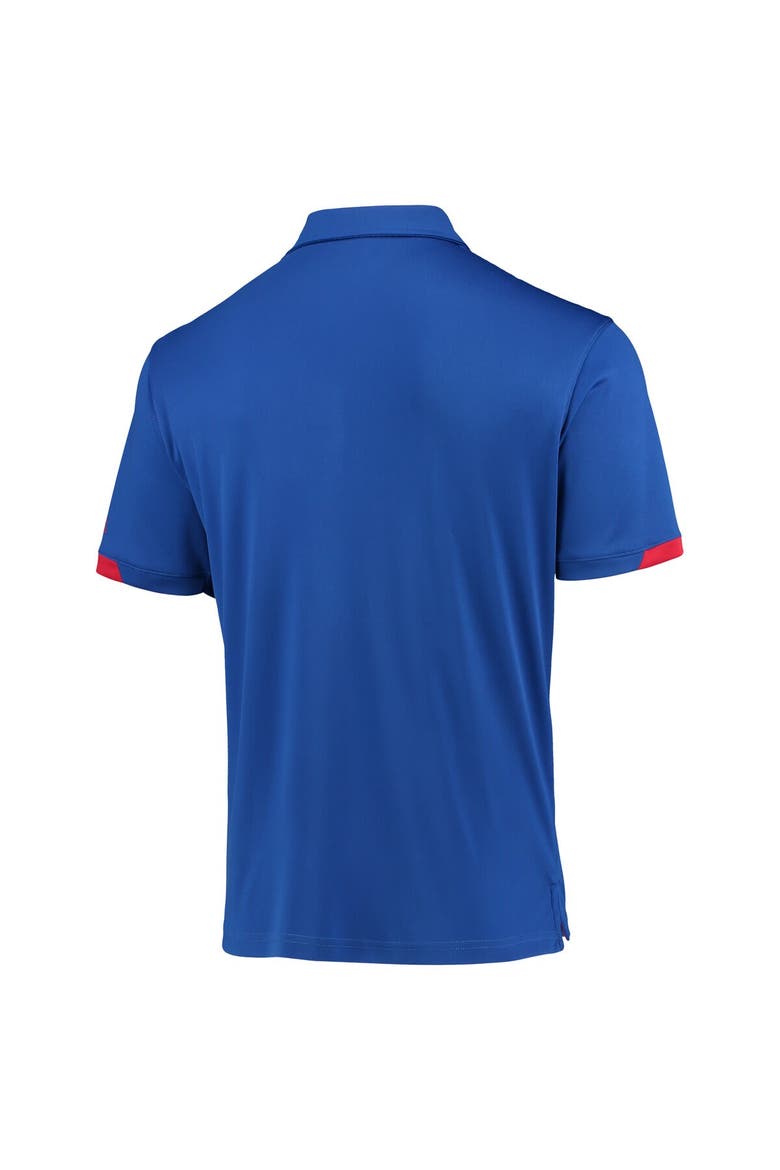 Men's Colosseum Royal Kansas Jayhawks Santry Lightweight Polo, Alternate, color, Royal