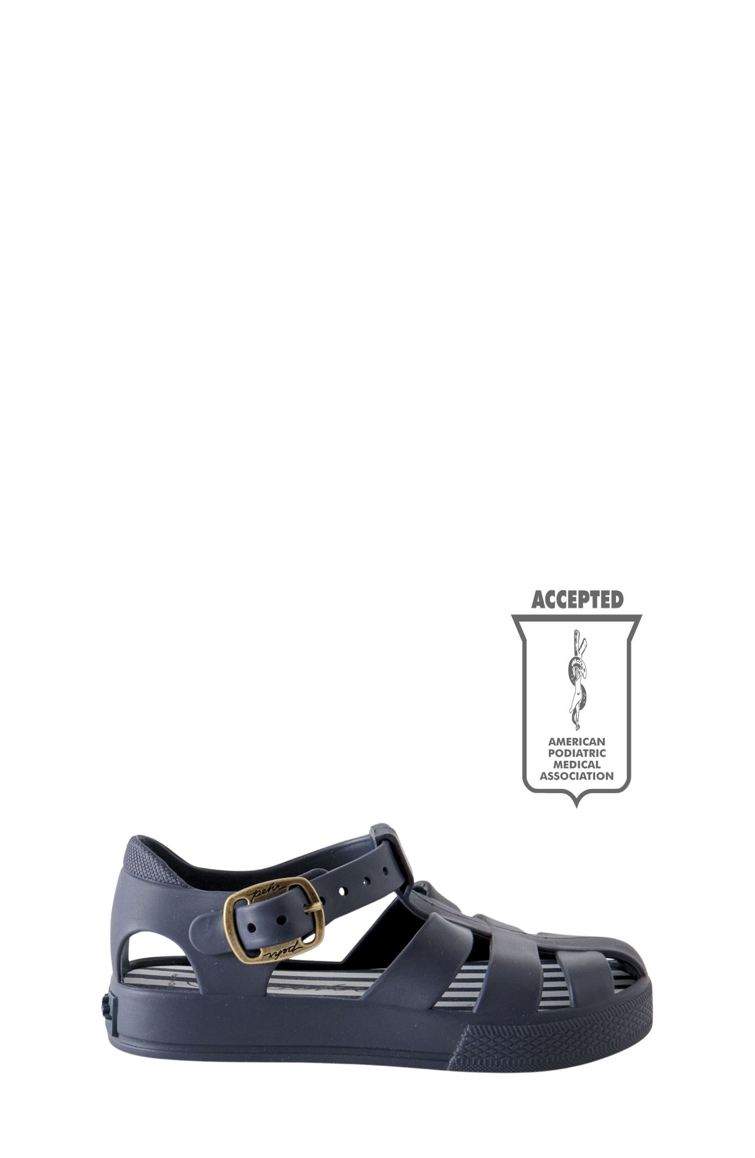 Pehr Kids' Fisherman Sandal, Alternate, color, Ink Blue