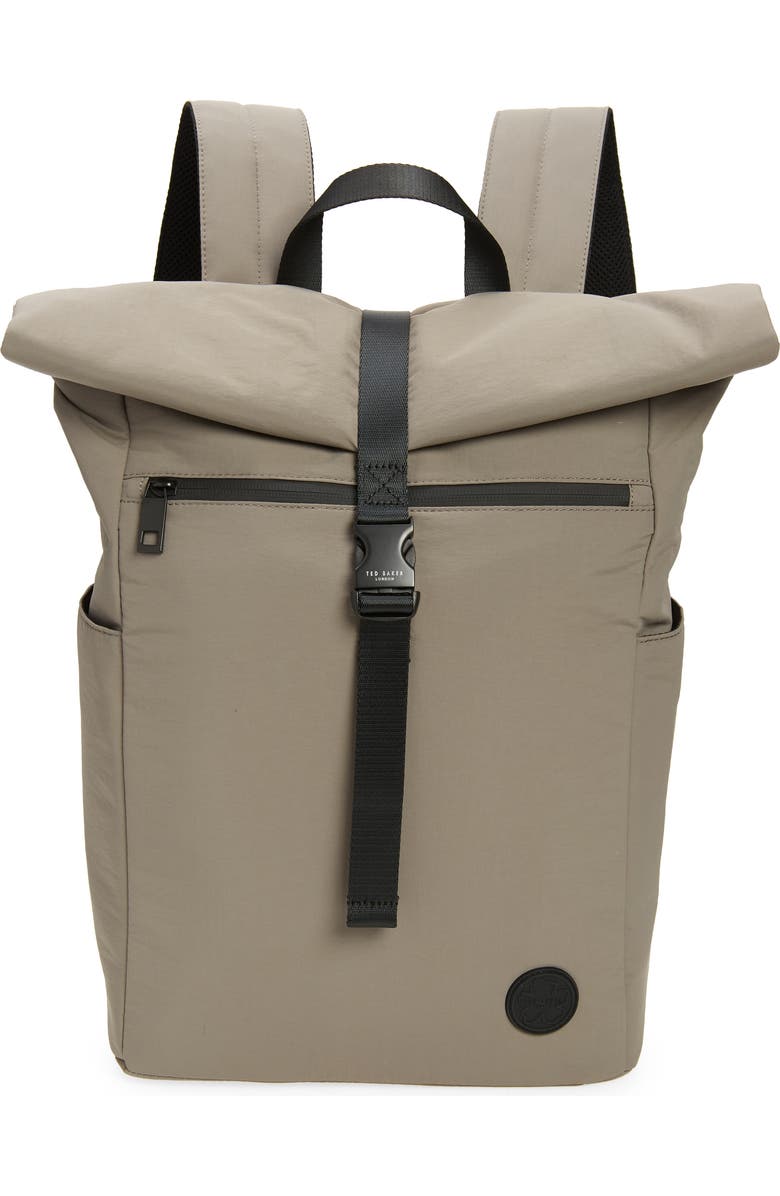 Ted Baker London Tomith Paper Touch Nylon Backpack, Main, color,