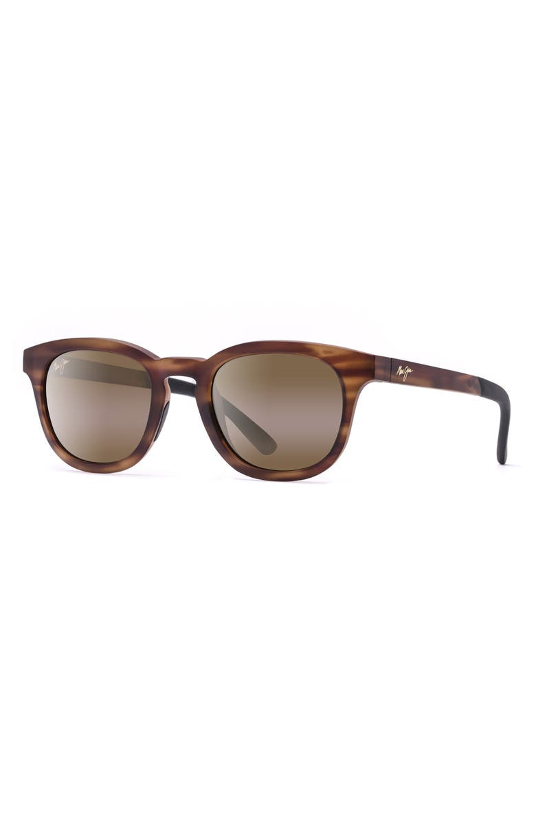 Maui Jim Koko Head 48mm Small PolarizedPlus2<sup>®</sup> Sunglasses, Alternate, color, Matte Tortoise/ Hcl Bronze