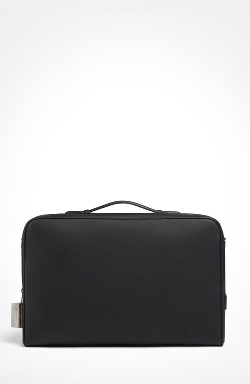 Aviteur Cristallo Soft Laptop Briefcase In Black